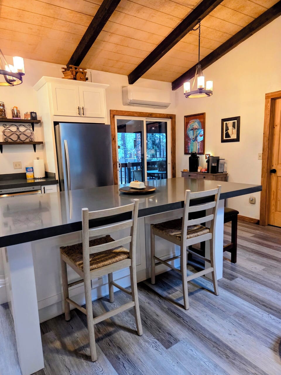 spacious eating area