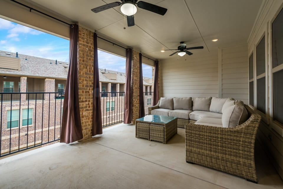 Rooftop Patio with 65" TV