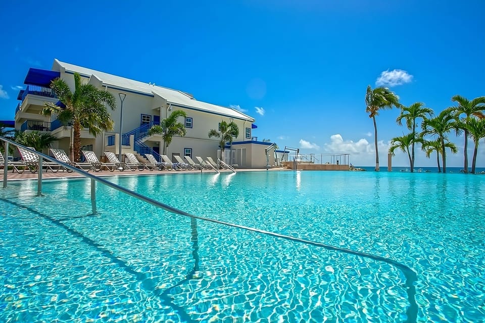 Dive into sparkling infinity waters with endless ocean views.