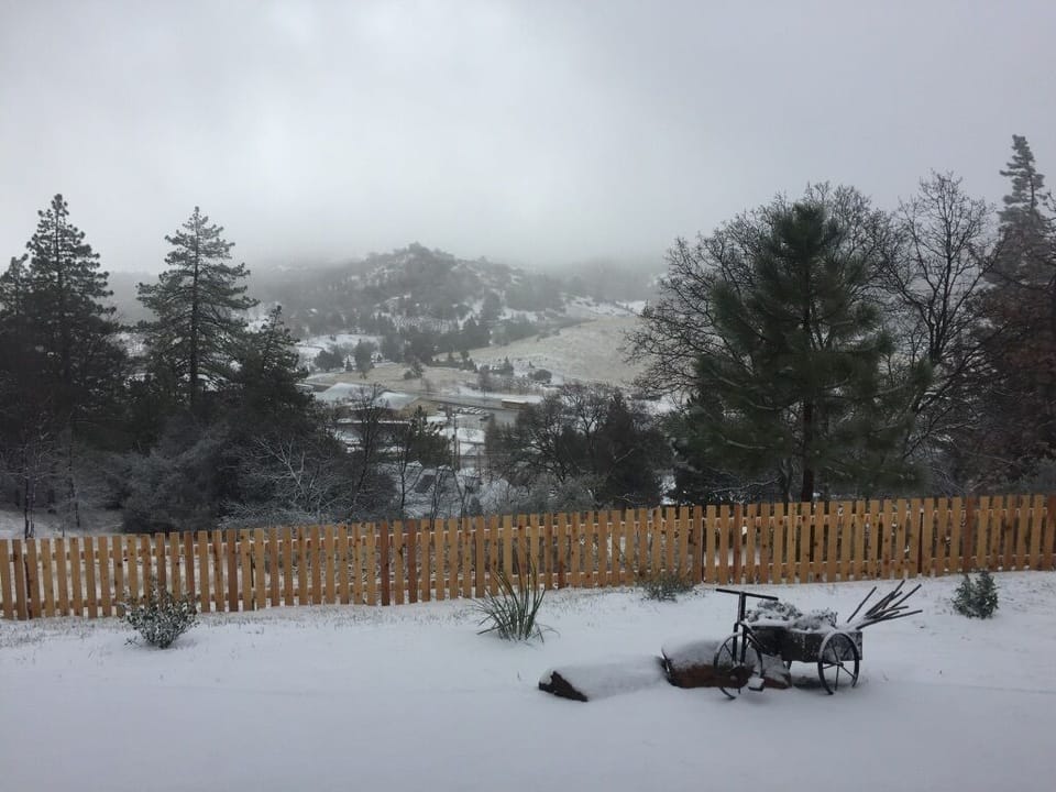View from porch