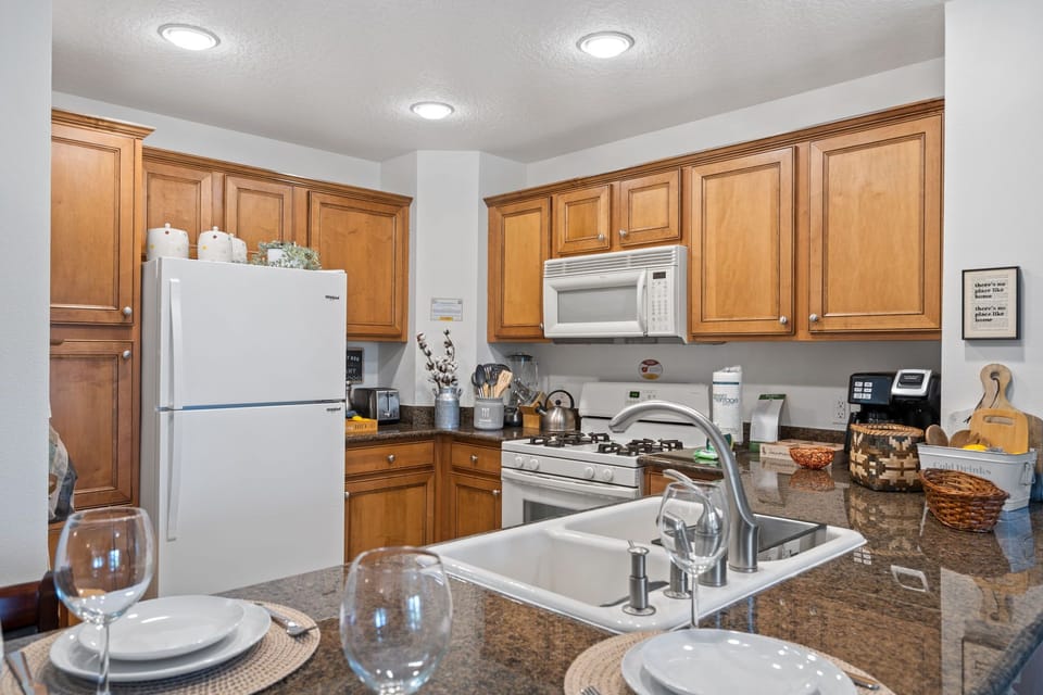 Perfect kitchen oasis for homemade and healthy meals