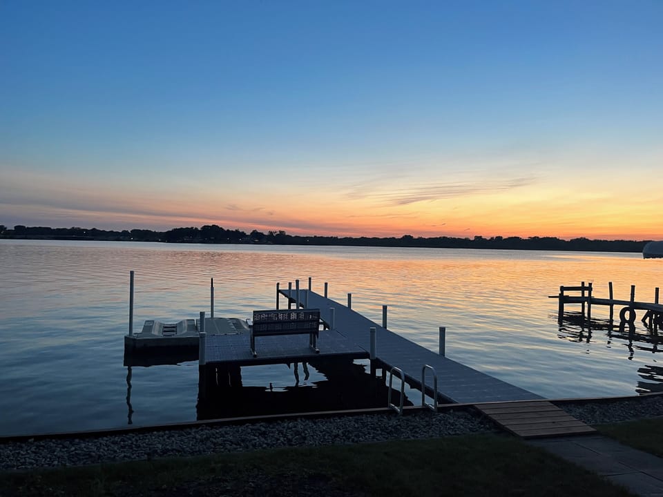 Waterside parking for 2 jet skis and 1 boat
