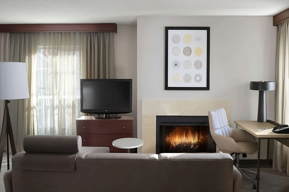 Kick back by the fire after a full day out.