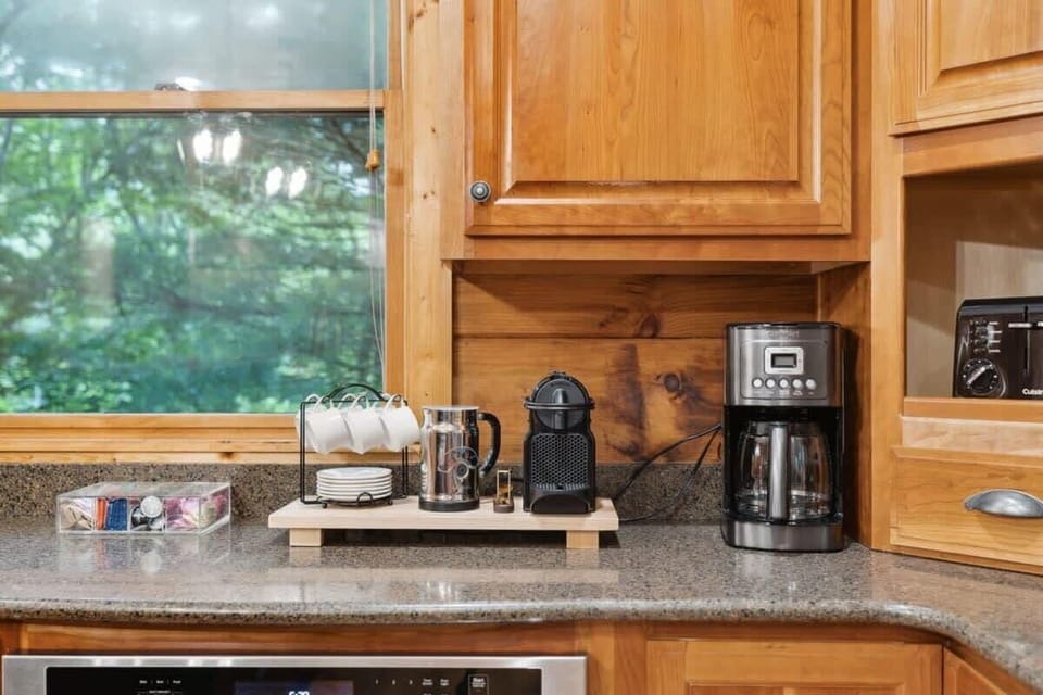 Fully stocked kitchen
