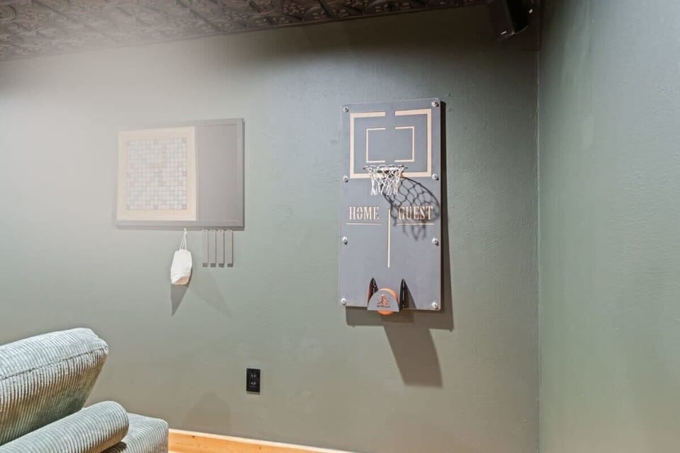 Play a game of scrabble or basketball!
