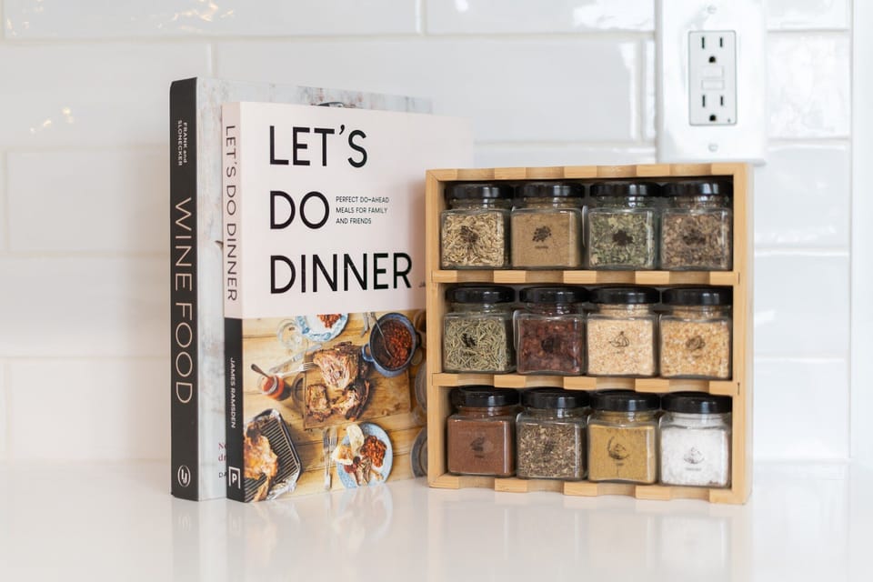 Spices and cookbooks