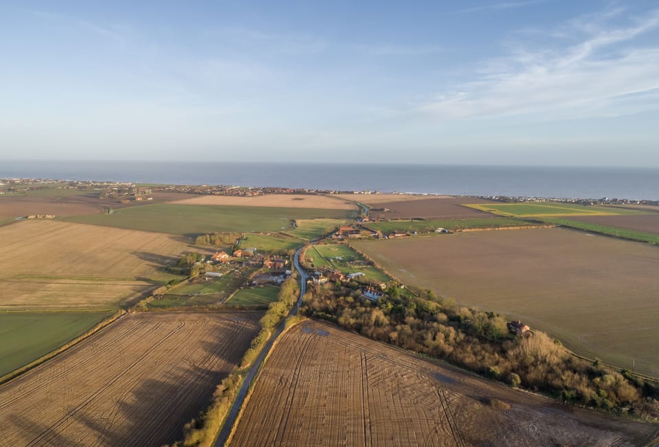 Big Sky Barn is just one mile from the coast