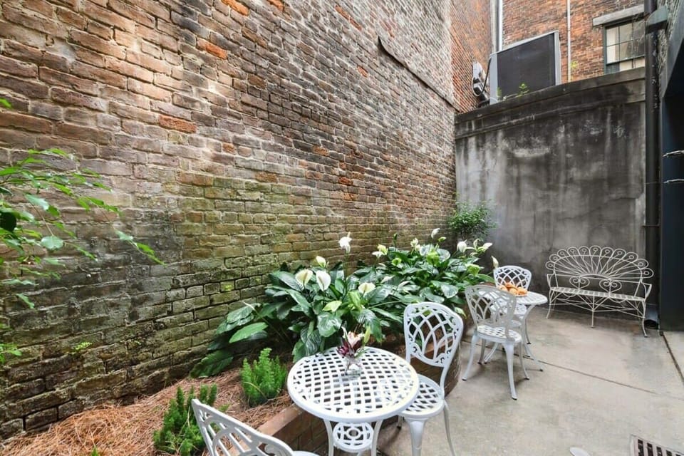 Private Courtyard | Outdoor Seating Space for Relaxing and Fresh Air | First Floor