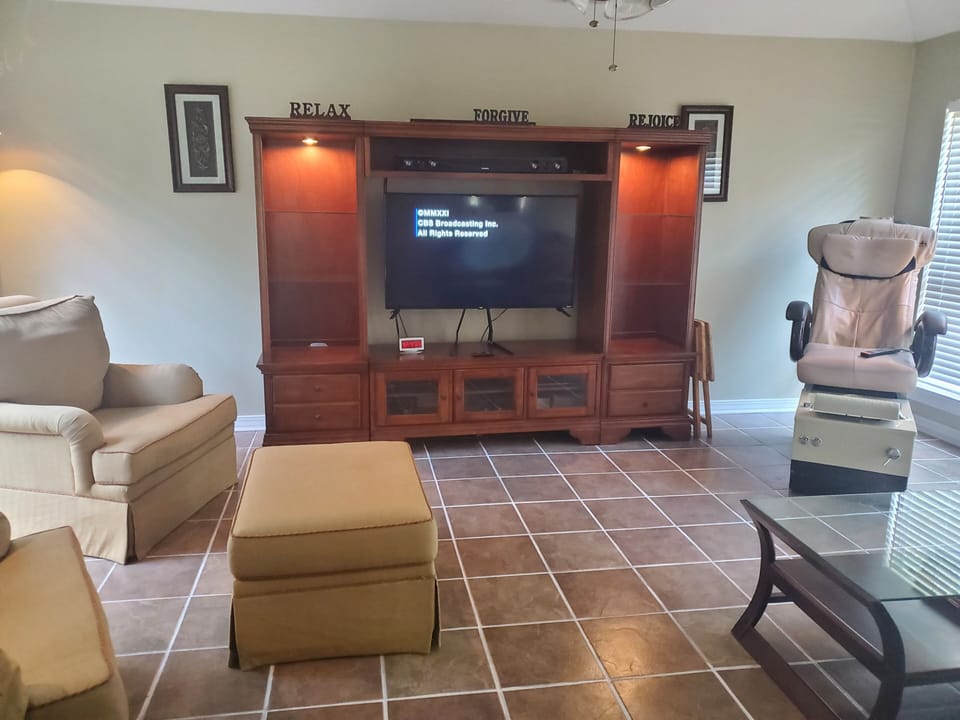 Living Room with Smart TV