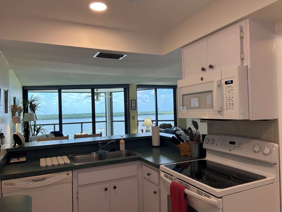 View through Kitchen