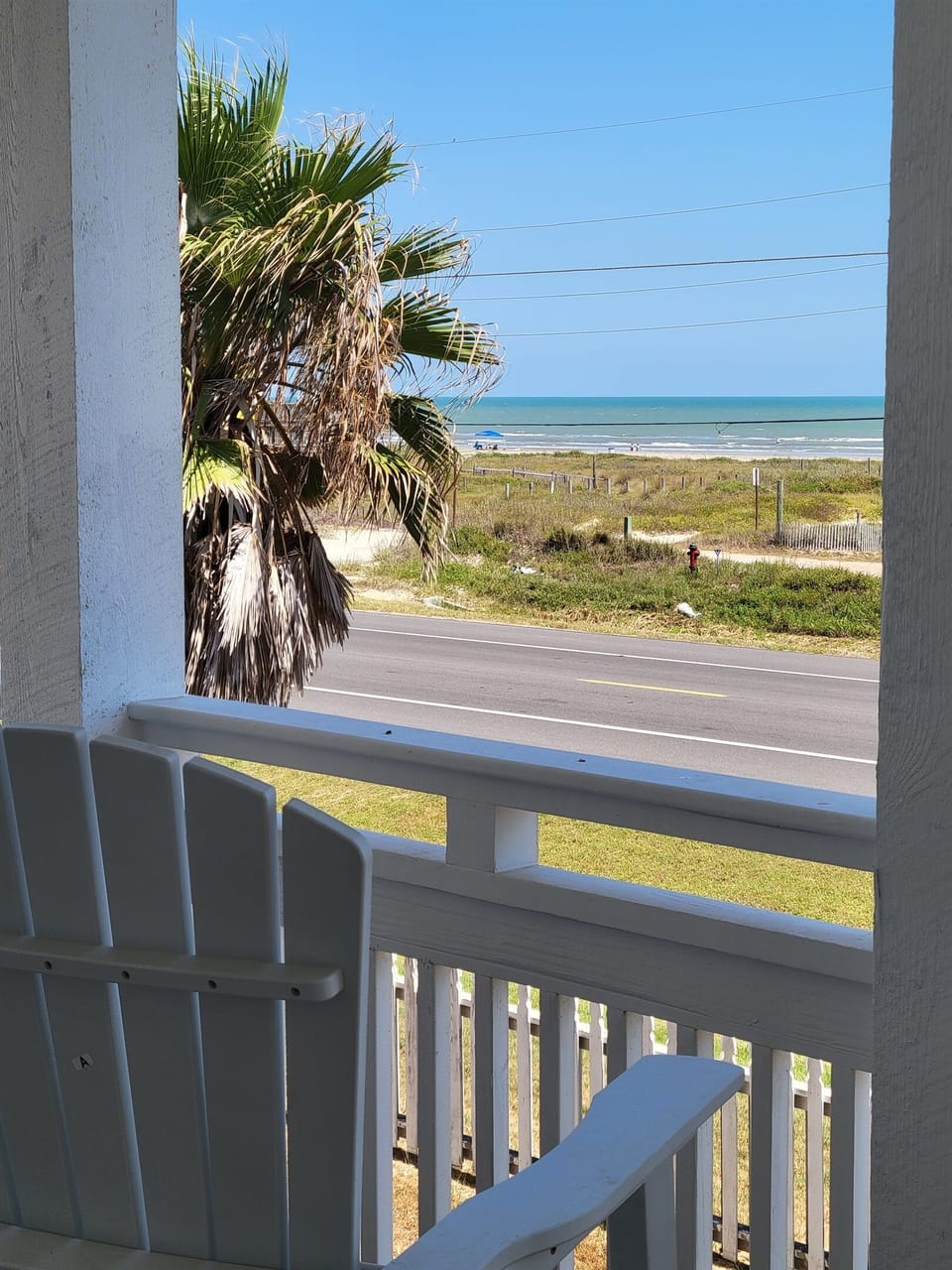 Front Porch View w/ Sea Breeze