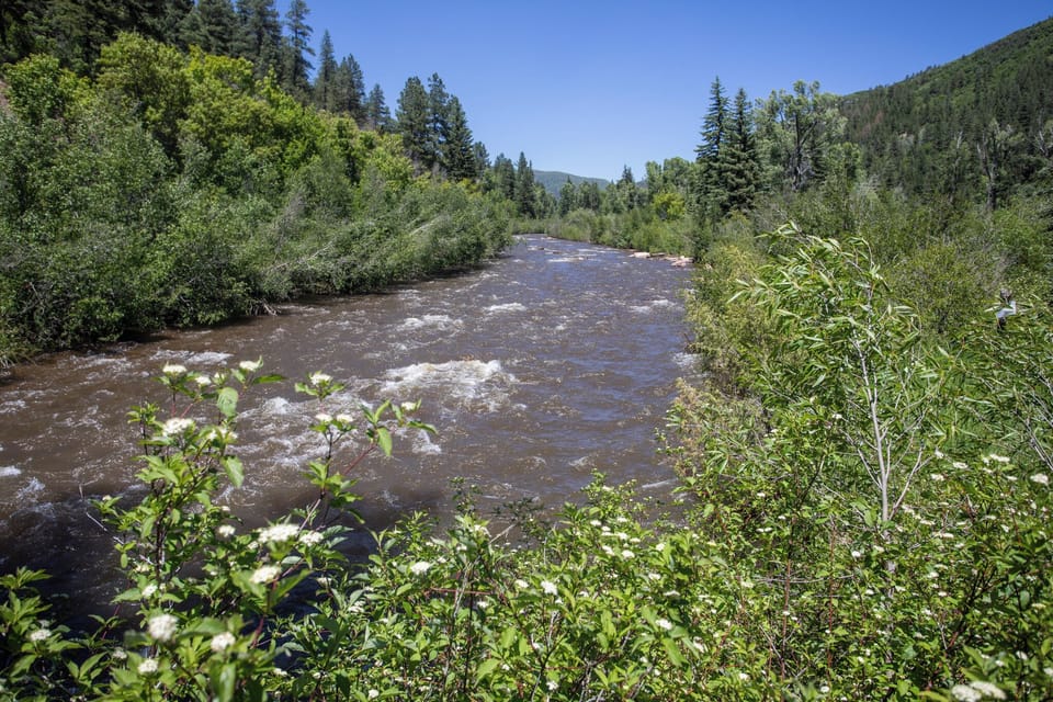 Dolores River is nearby with areas that allow you to get a closer view