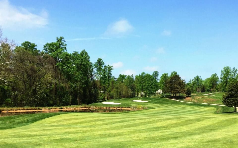 Escape outdoors to nearby greens and wide-open scenic fairways.