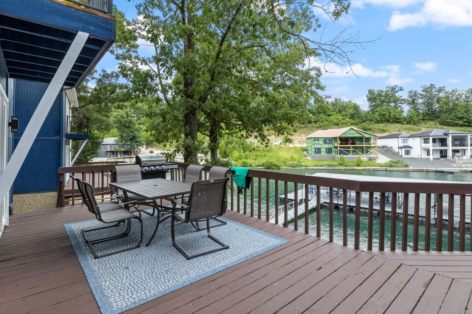 Indulge in a meal outdoors with a view.