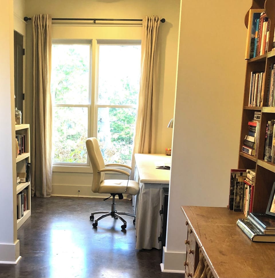 View of office from bedroom 1 