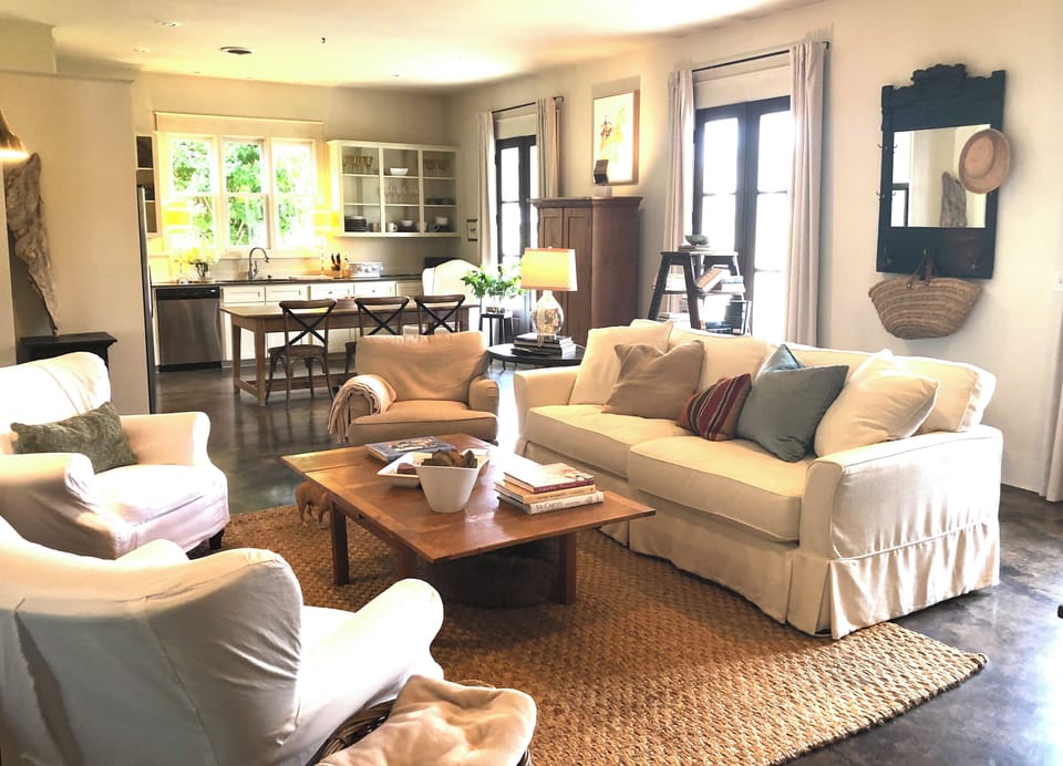 Living room and kitchen 