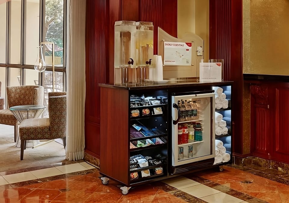 Grab a quick snack and recharge between plans.
