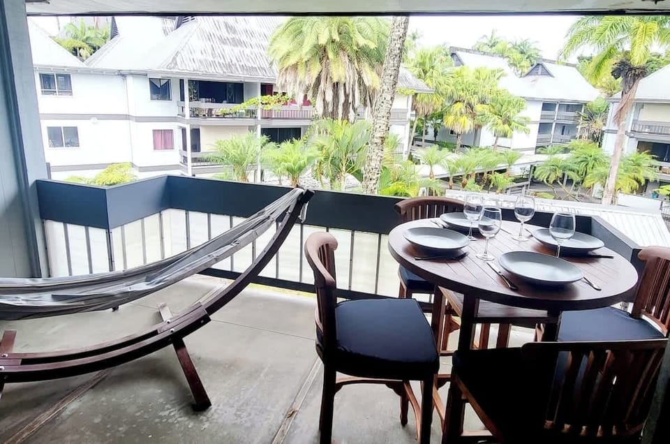 The 3rd floor Lani is a great place for outdoor covered bistro style dining. After a full day of hawaiian adventure, you may want to chill in the hammock! 