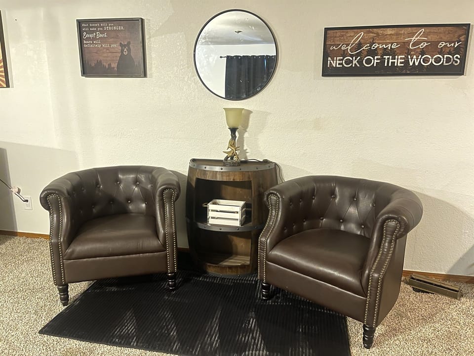 Seating by Pool Table