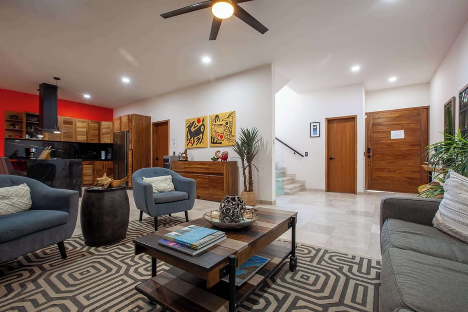 Lounge in style. Enjoy comfortable seating.