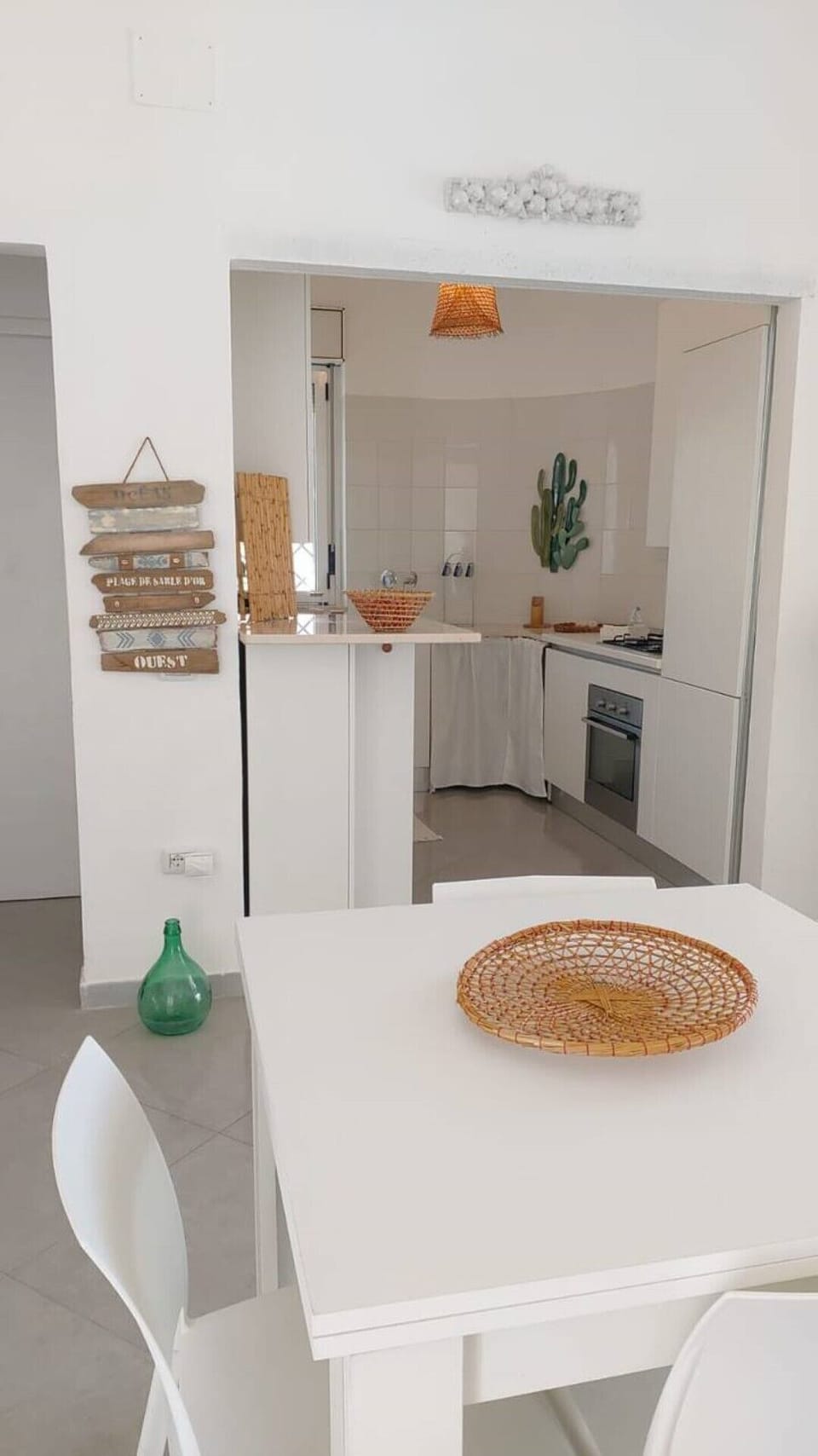 Living lounge and kitchen