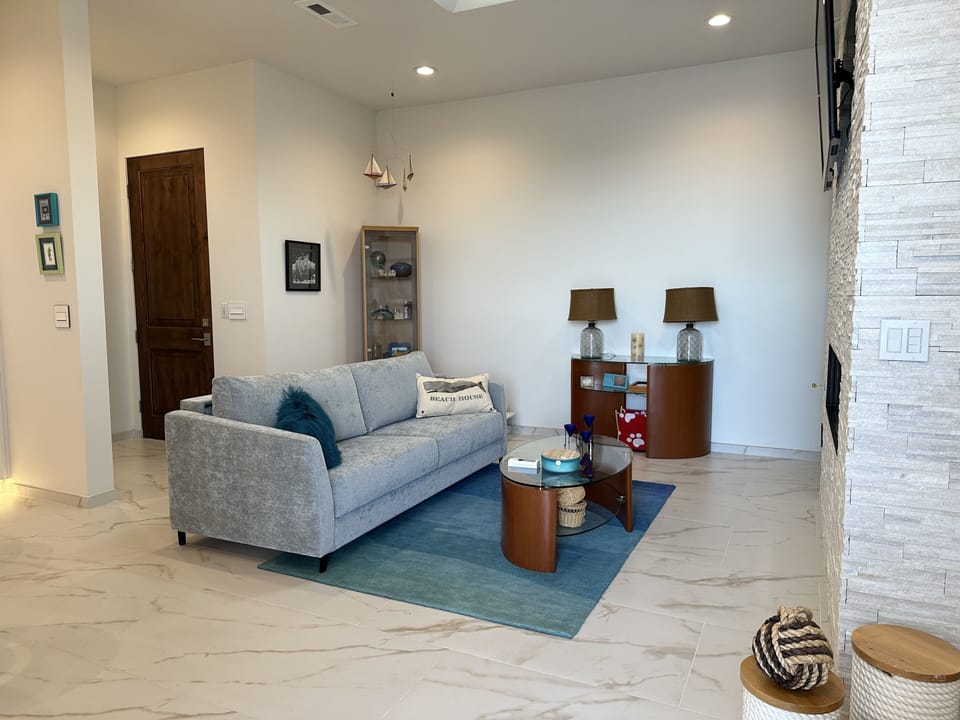 King Sleeper Sofa in Living Room
