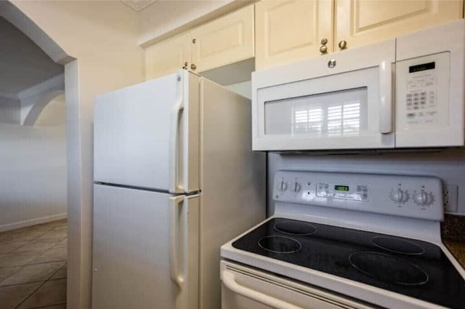 Full sized stocked kitchen
