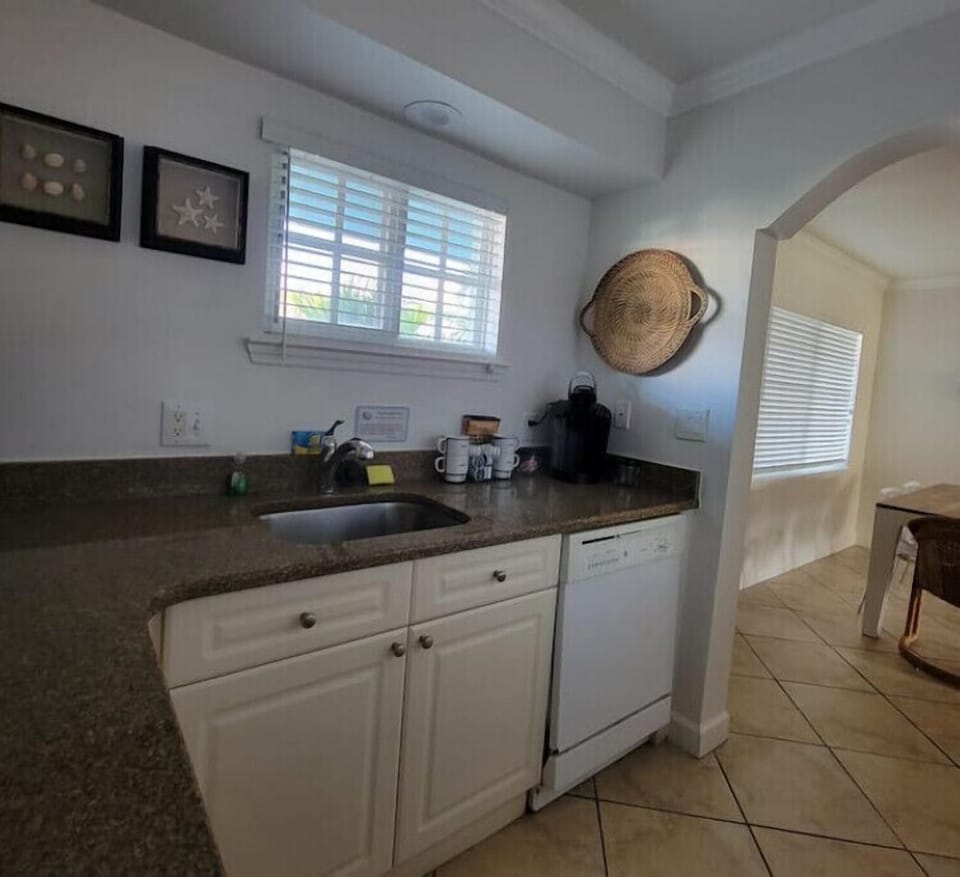 Full sized stocked kitchen
