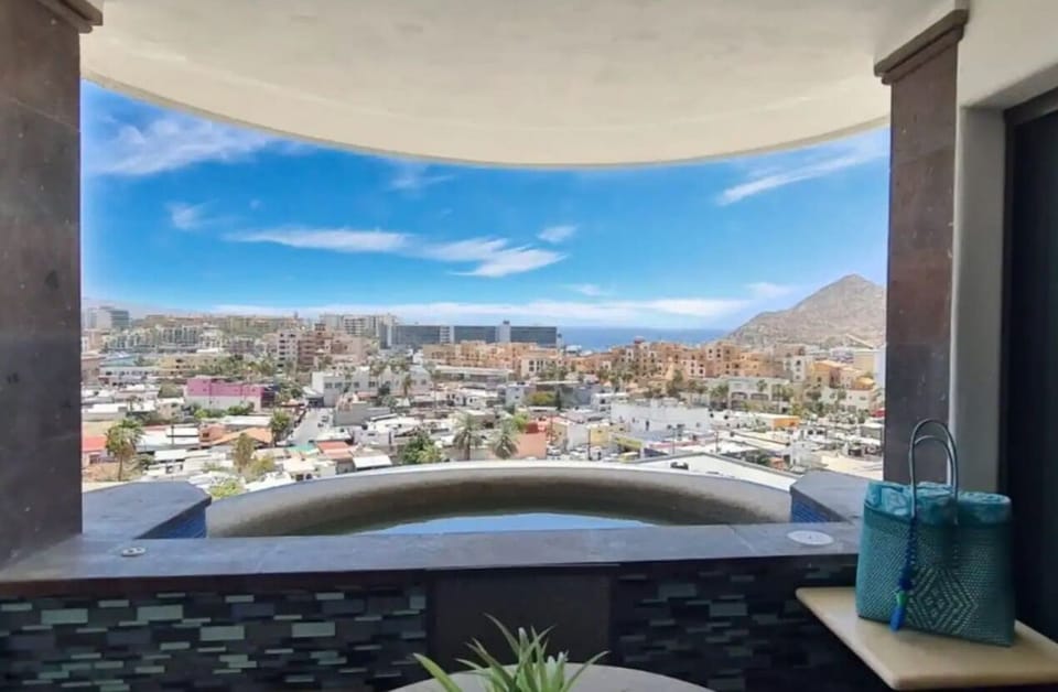 View from private jacuzzi