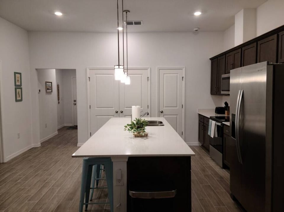 Bright kitchen central to home