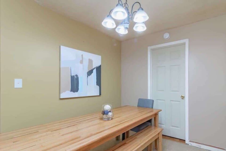 Large table for family meals