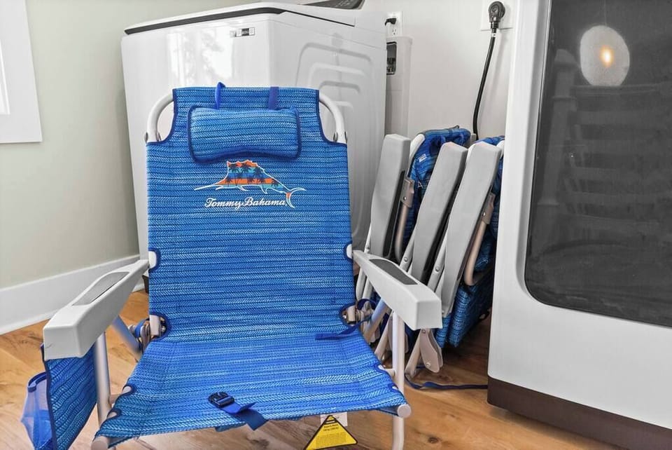 Beach chairs for guest use