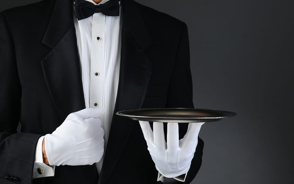 Resort-style service. 