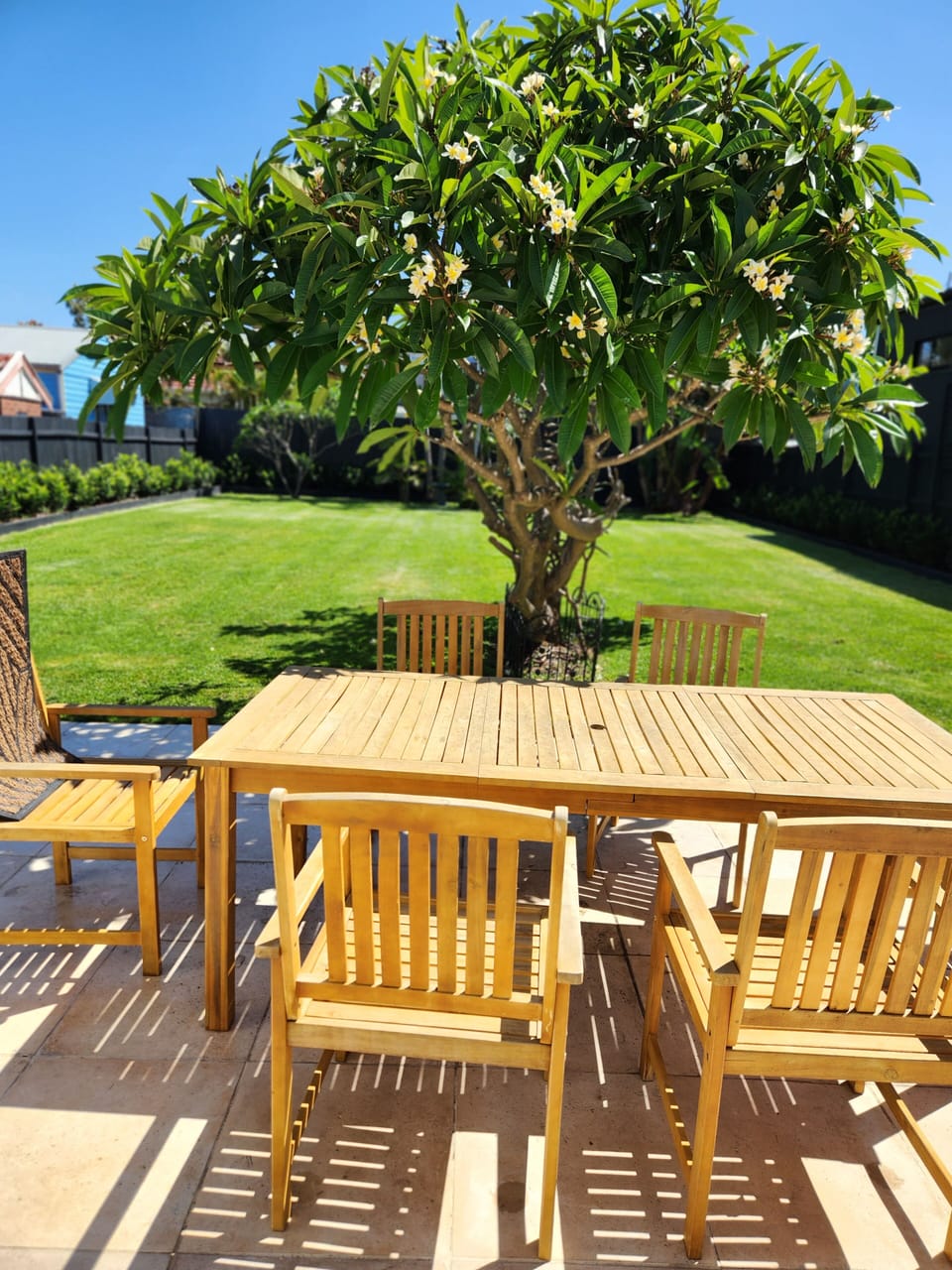 long lunches or relaxing dinner under the stars