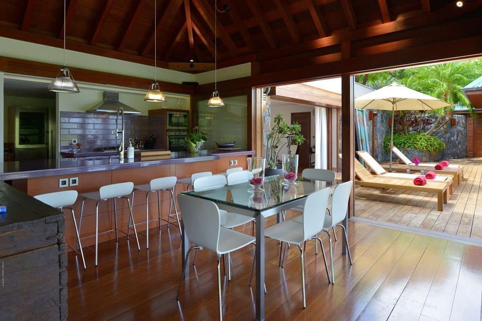 Kitchen at WV MJP, Flamands, St. Barthelemy