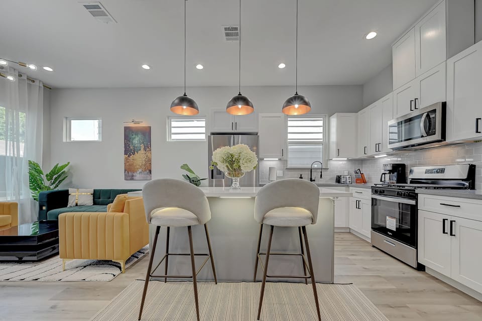 Our kitchen island: the heart of every delicious adventure
