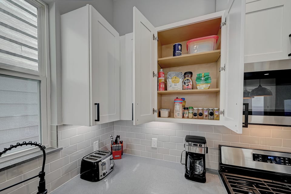 Experience culinary convenience in our fully furnished kitchen