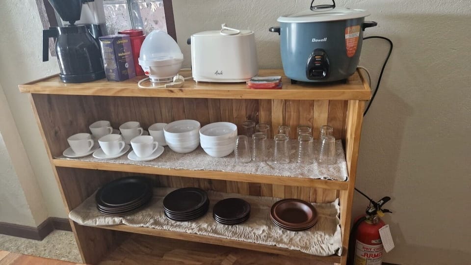 Fully equipped kitchen