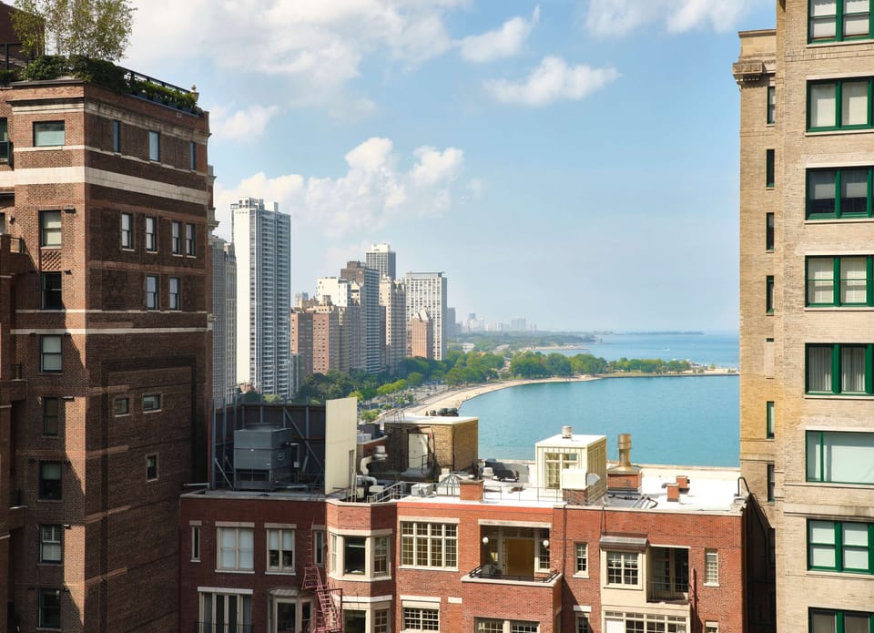 Soak in sparkling waterfront skyline views right outside your window.