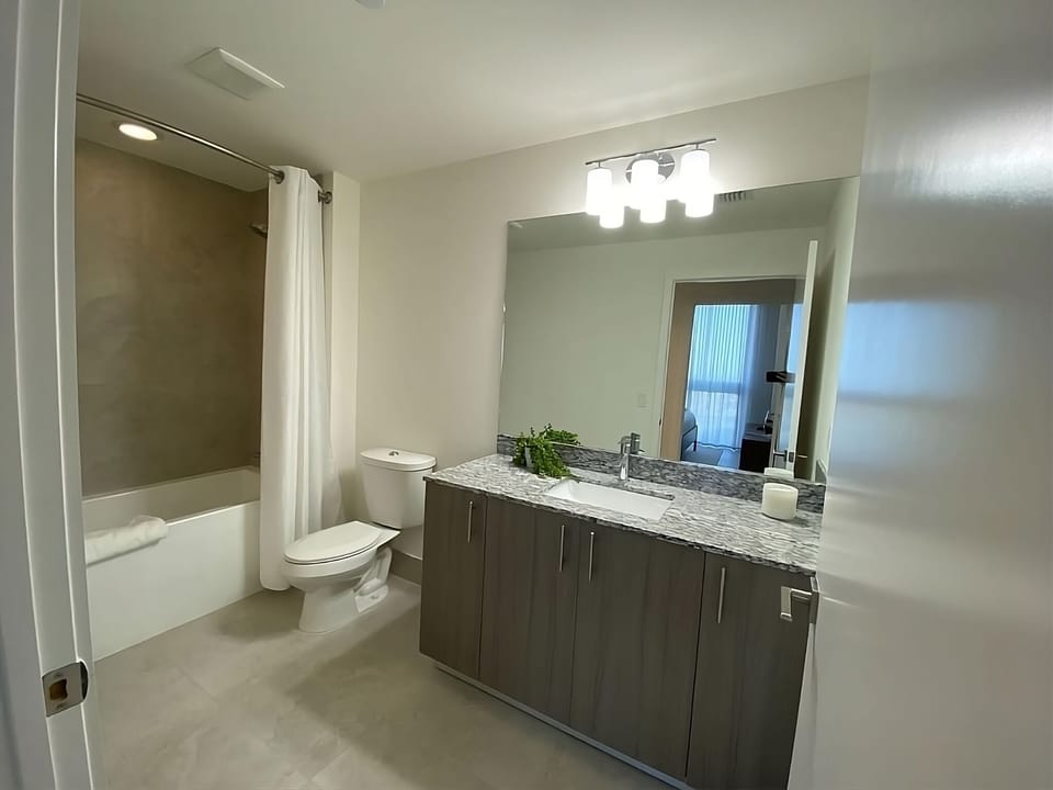 Bathroom. Interior and views may vary based on location and availability.