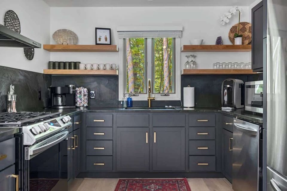 The Coyote's kitchen was built for serious cooking & entertaining.