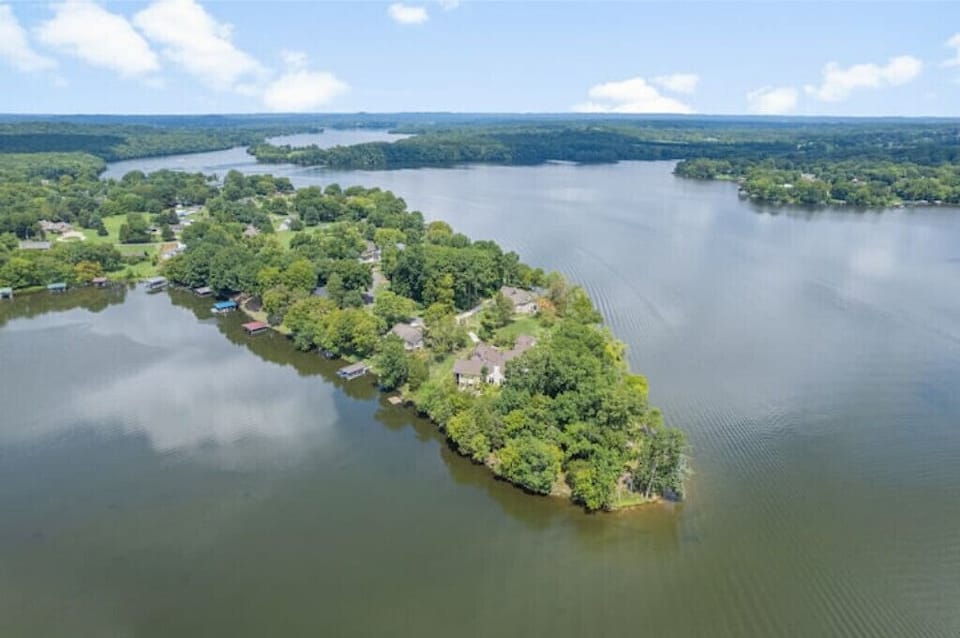Most dramatic point on Old Hickory Lake