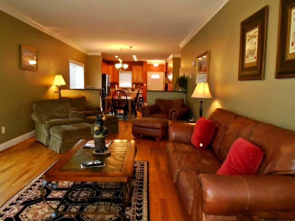 Living Room with Fireplace