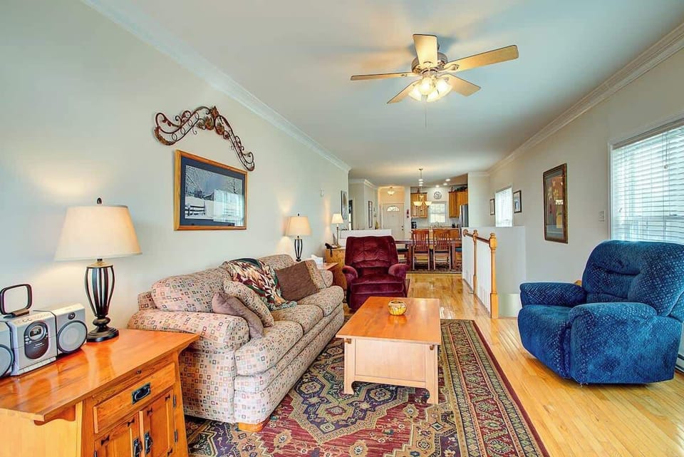 Living Room with Fireplace