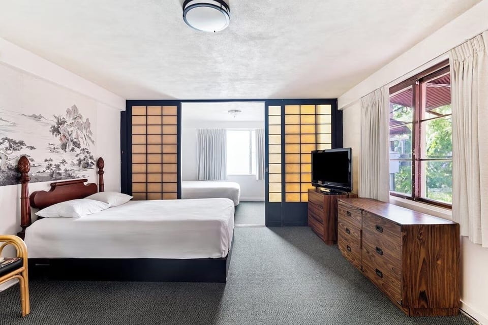 Feel at home with bedroom flow into the kitchenette area.