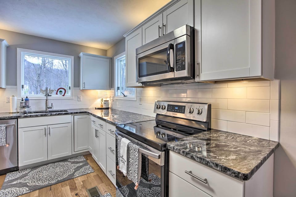 Updated kitchen appliances designed for easy group cooking