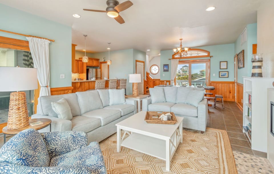 Surf or Sound Realty - 1143 - Ocean's Edge - Great Room -6