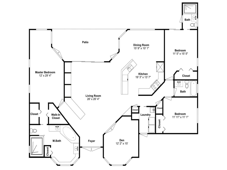 Sunshine Escape Floor Plan