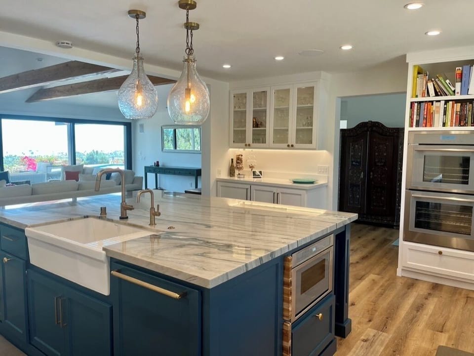 Cook a meal or entertain in the kitchen with ocean views 