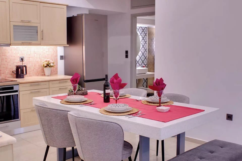 Modern fully equipped kitchen